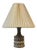 Scandinavian Brutalist Glazed Stoneware Table Lamp by Jette Hellerøe, 1970s For Sale
