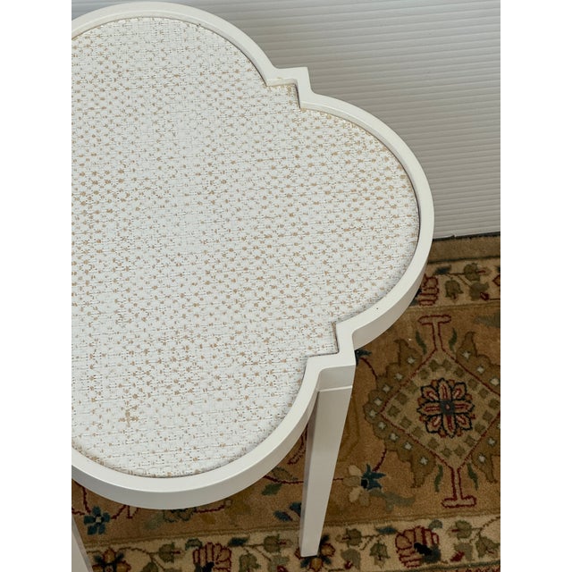 Linen Bond & Grace Tini Side Table For Sale - Image 8 of 12