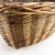 Extra Large Vintage Wicker Market Basket For Sale - Image 10 of 12