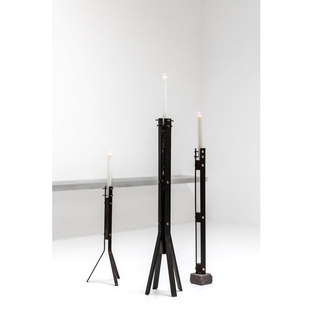 Candlebras by Gerard Kuijpers, 1980s, Set of 4 For Sale - Image 14 of 17