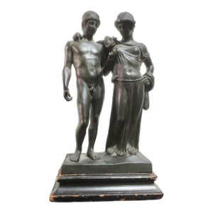 Late 19th Century Grand Tour Bronze of Orestes and Electra