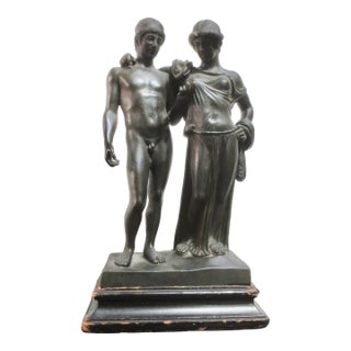 Late 19th Century Tour Bronze of Orestes and Electra For Sale