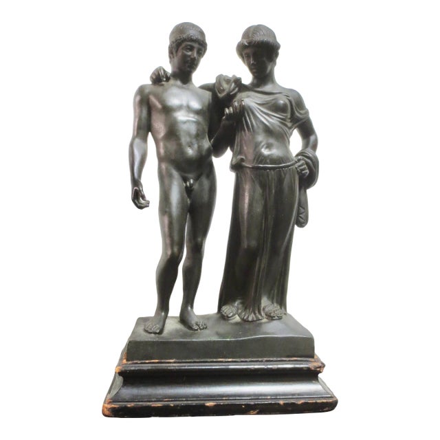 Late 19th Century Tour Bronze of Orestes and Electra For Sale