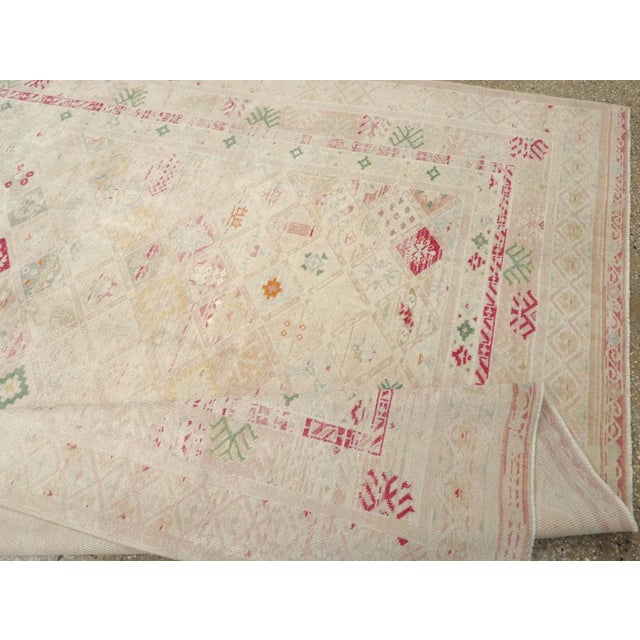 Textile Galerie Shabab Collection Mid-20th Century Turkish Anatolian Accent Rug For Sale - Image 7 of 8