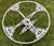 Vintage Meadowcraft “Meadow Rose” Wrought Iron Dining Set, 5 Pieces For Sale - Image 11 of 12