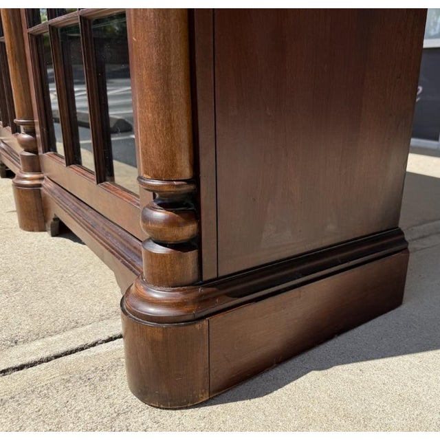 Pennsylvania House Courtland Manor Two-Door Bookcase For Sale - Image 11 of 18