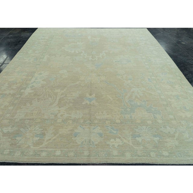 Early 21st Century Turkish Oushak Rug 8'10" x 12' #19442 For Sale - Image 5 of 8