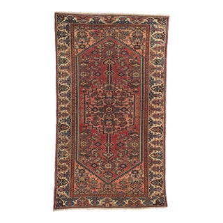 Vintage Persian Hamadan Rug - 04'00 X 07'00 For Sale