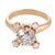 Victorian 1900-1909 Victorian Gia 1.56 Carat Old European Cut Diamond Seed Pearl 18k Gold Ring, Size 4 For Sale - Image 3 of 5