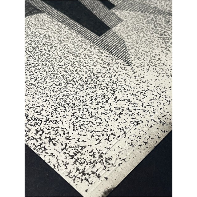 Eugène Eechaut, Abstract Composition, 1973, Ink on Paper, Framed For Sale - Image 4 of 12