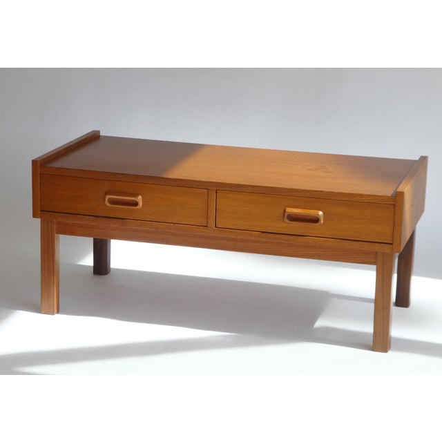 1960s Mid-Century Teak Danish Low Board, 1960s For Sale - Image 5 of 13