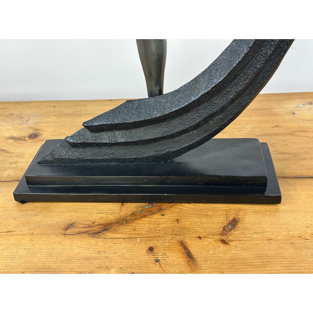 The Dancer with Drapery Figure by Alexsander Danel, 1990 For Sale - Image 13 of 14