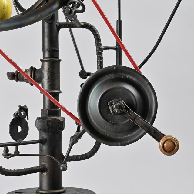 Kinetic Metal Sculpture, Switzerland, 1996 For Sale - Image 12 of 16