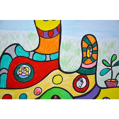 Leaving School, 1995, Lithograph For Sale - Image 4 of 7