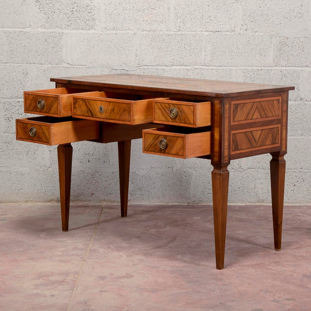 18th Century Style Center Desk For Sale - Image 16 of 18