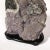 Late 20th Century Modernist Uruguayan Amethyst Rock Crystal Specimen on Black Lacquer Base For Sale - Image 5 of 12