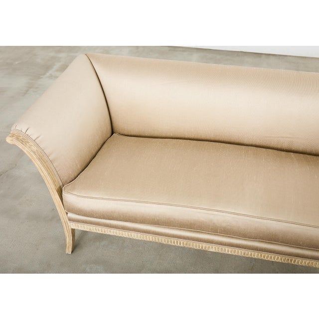 Sally Sirkin for Robert Scott Regency Style Flared Sofa For Sale - Image 11 of 18