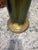 Art Deco Vintage Solid Brass Umbrella Stand With Etched Deer & Cranes, Gargoyles For Sale - Image 3 of 7