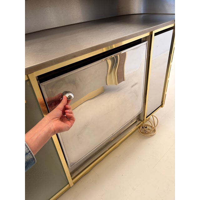 Vintage Bar Cabinet with Counter, 1970s For Sale - Image 13 of 15