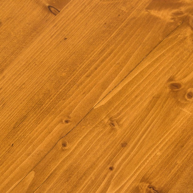 French Pine Coffee Table Attributed to Charlotte Perriand for Les Arcs, 1960s For Sale - Image 10 of 11