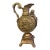 Vintage Baroque Revival Figural Wine Ewer Urn W/Cherubs & Gargoyles For Sale