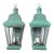 Pair of Vintage Colonial Solid Brass Wall Lanterns. 20”h X 8”.5w X 12”d For Sale