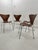 Model 3107 Chairs in Teak by Arne Jacobsen for Fritz Hansen, 1960s, Set of 4 For Sale - Image 14 of 14