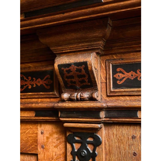 17th Century Renaissance Dutch Cabinet For Sale - Image 7 of 11