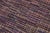 Boho Chic Black/Gold High Low Wool Rug - 5'10'' X 9'1'' For Sale - Image 4 of 9