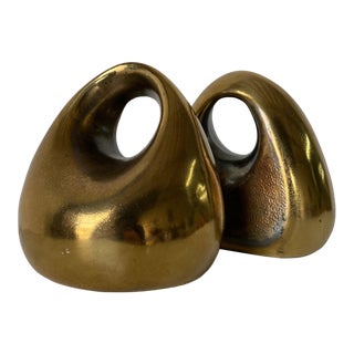 1950s Ben Seibel Orb Bookends for Jenfred-Ware - a Pair For Sale