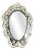 Mid-Century Modern Venetian Mirror with Etched Floral Details, 1960s For Sale