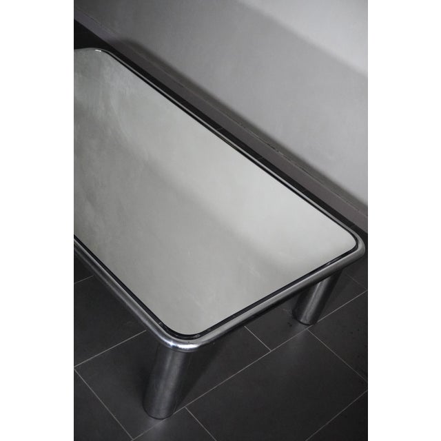 Silver Sesann Coffee Table by Gianfranco Frattini for Cassina, 1970s For Sale - Image 8 of 11