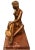 Large Art Deco Statue Female Nude Figurine in Resin For Sale - Image 10 of 11