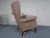 1950s Mid-Century Wool Wing Chair, Denmark, 1950s For Sale - Image 5 of 11