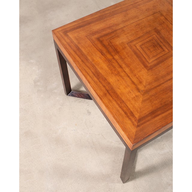 Therien Studio Workshops Normandie Oak Games or Center Table For Sale - Image 9 of 18