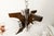 Murano 4-Light Chandelier in Teak from Mazzega, 1960 For Sale - Image 16 of 18