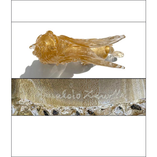 Vintage Arnaldo Zanella Murano Art Glass Lion of St Marco-Signed For Sale In New York - Image 6 of 7