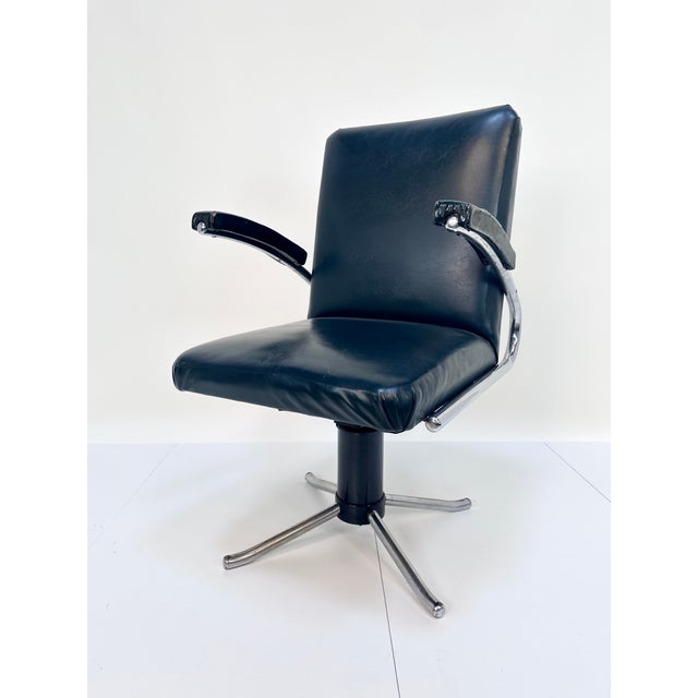 Early Steel Tube Swivel Desk Chair with Tilt from Mauser Werke Waldeck, Germany, 1930s For Sale - Image 13 of 18