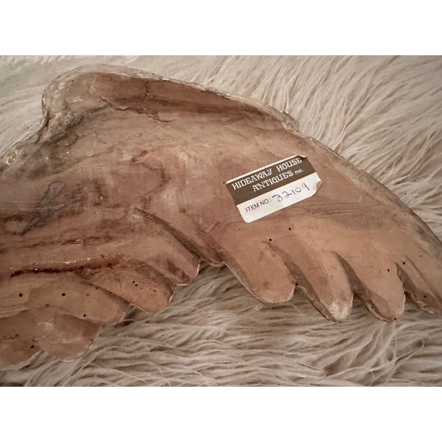 Gold 18th Century French Gilded Antique Wings For Sale - Image 8 of 10