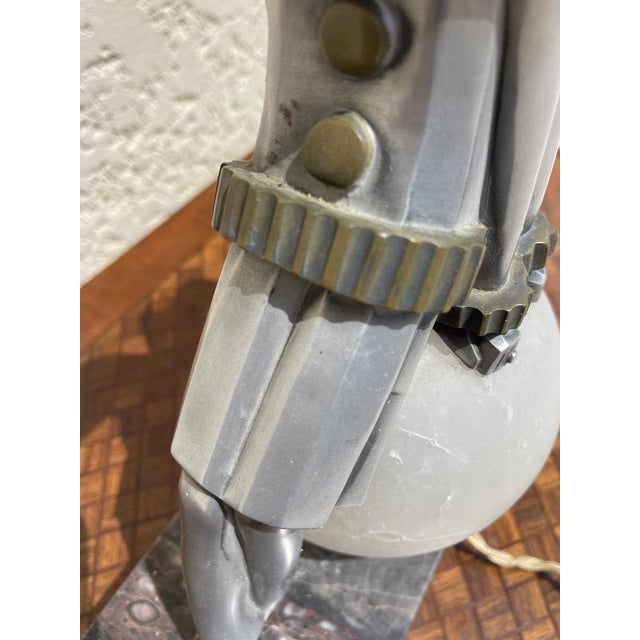 Art Deco Lamp from Pierrot and Pierrette For Sale - Image 10 of 13