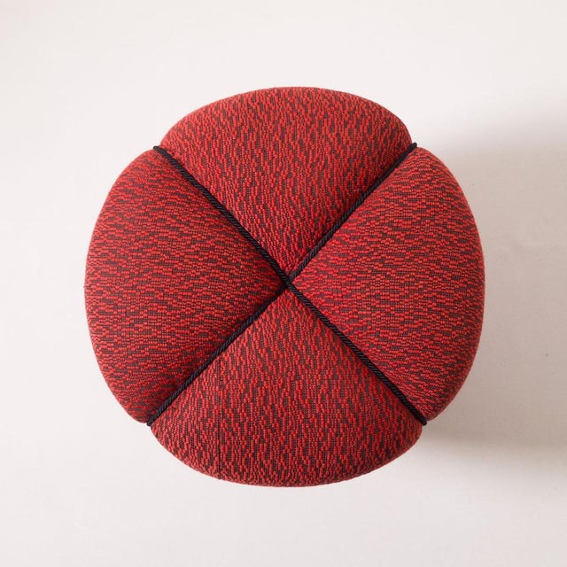 Tulip Ottoman by Jindřich Halabala, 1950s For Sale - Image 6 of 10
