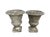 Stone Pair of Early 20th C French Stone Neoclassical Urn Planters by Grandon Freres For Sale - Image 7 of 8