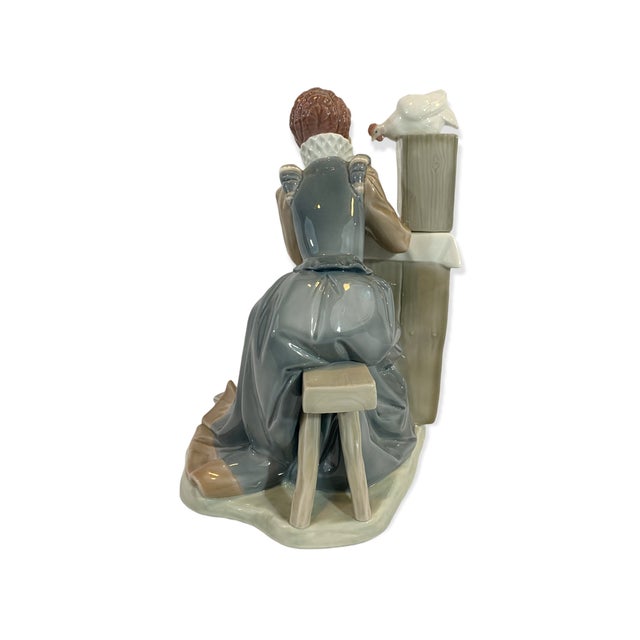 Contemporary 1980s Lladró "Summer Stock" (Norman Rockwell Collection) For Sale - Image 3 of 4