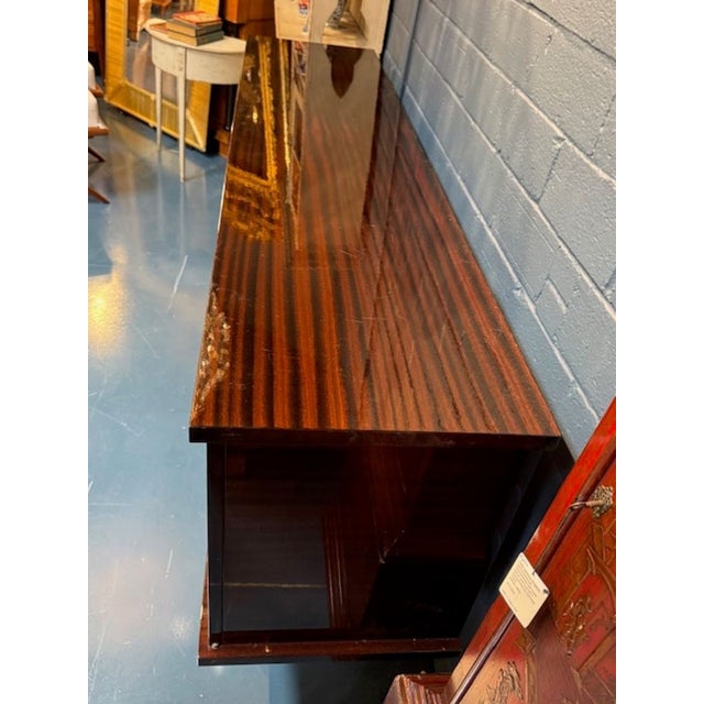 Mid 20th Century French Mahogany Art Deco Sideboard For Sale - Image 4 of 5