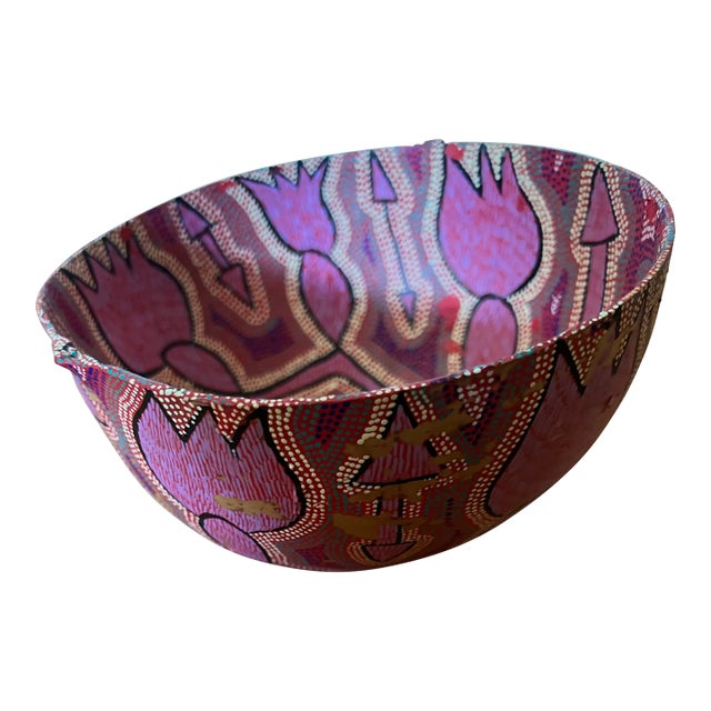 Vintage Hand Made Pepe Santiago Decorative Bowl For Sale