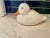 Adorable and very pretty ceramic hand painted duck with a floral design. Great condition. Cute from all sides. Made in the...