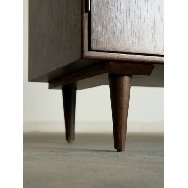 Mid-Century Modern 1960s Walnut Compact Credenza by Søborg Møbelfabrik For Sale - Image 3 of 10