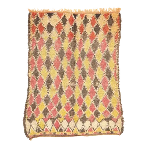 Vintage Boujad Moroccan Rug - 05'04 X 07'00