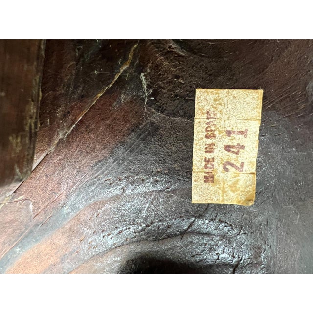 Spanish Colonial Carved Wooden Side Table, 1950s For Sale - Image 11 of 13