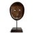 Early 20th Century Antique Old Lega Mask on Stand For Sale - Image 5 of 8
